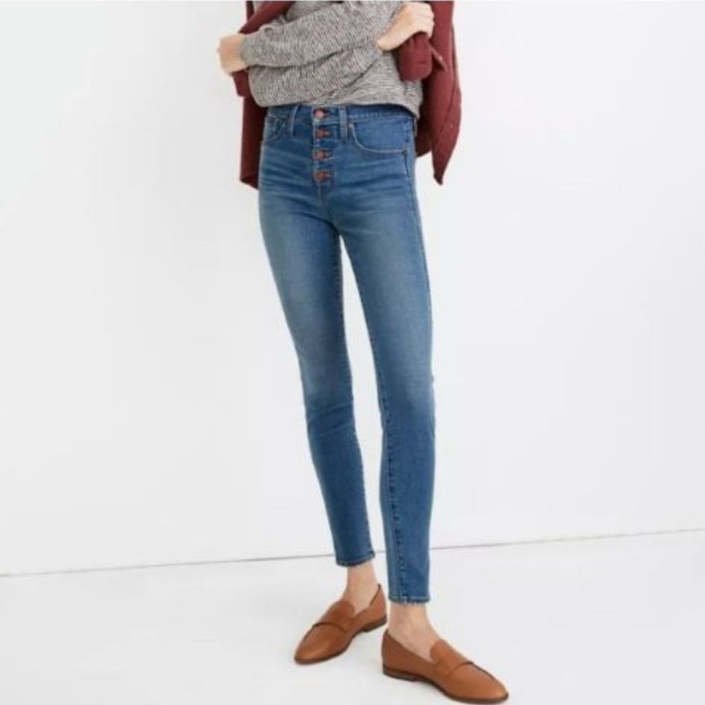 Madewell 10” High Rise Skinny Jeans